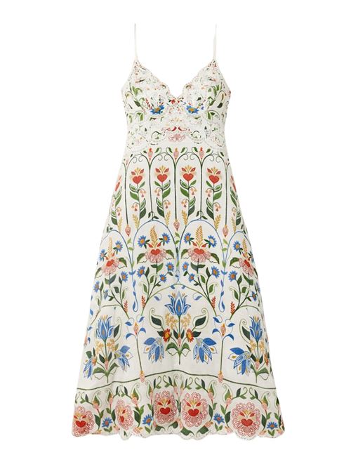 Stitched Garden Dress FARM RIO | 358185STITCHEDGARDEN26092